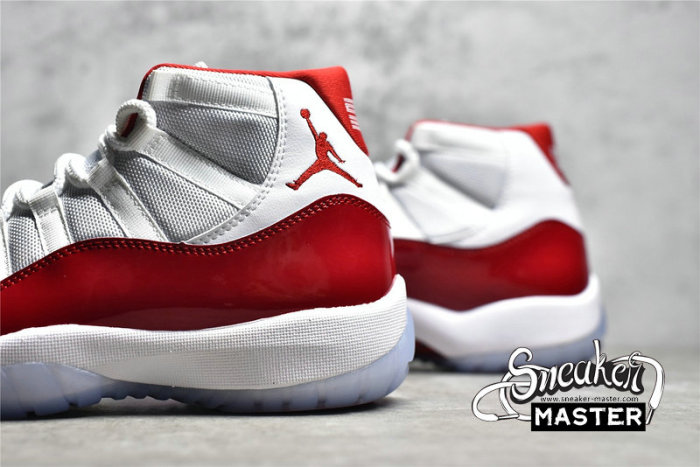 NIKE AIR JORDAN 11 RETRO CHERRY WHITE/VARSITY RED/BLACK CT8012-116