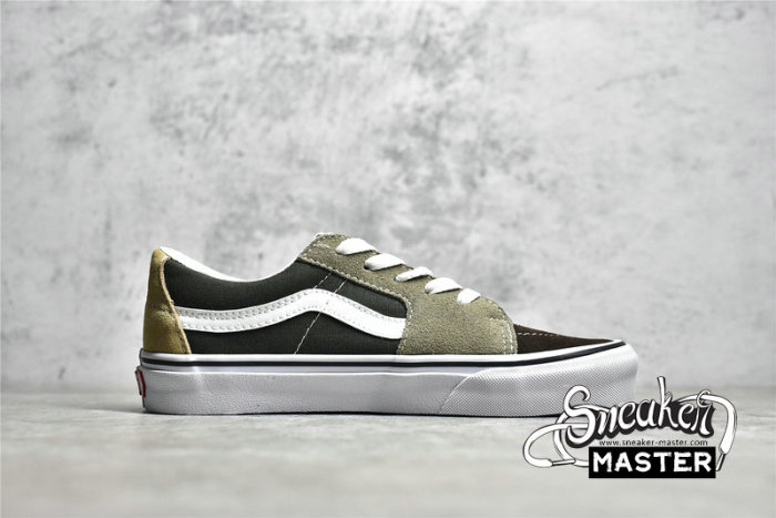 VANS SK8-LOW 2022 BROWN/GREEN/WHITE VN0A4UUKB7J