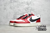 NIKE COURT BOROUGH LOW 2 WHITE/RED/BLACK BQ5448-600