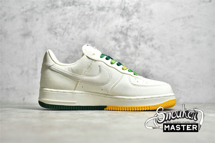 NIKE AIR FORCE 1 LOW 07 WHITE/YELLOW/GREEN NA2022-006