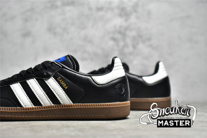 ADIDAS SAMBA OG SHOES CORE BLACK/FOOTWEAR WHITE/GUM B75807