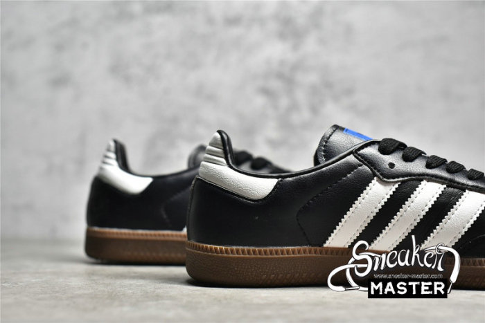 ADIDAS SAMBA OG SHOES CORE BLACK/FOOTWEAR WHITE/GUM B75807