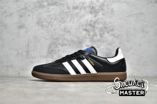 ADIDAS SAMBA OG SHOES CORE BLACK/FOOTWEAR WHITE/GUM B75807