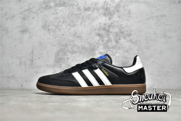 ADIDAS SAMBA OG SHOES CORE BLACK/FOOTWEAR WHITE/GUM B75807