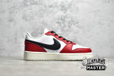 NIKE COURT BOROUGH LOW 2 WHITE/RED/BLACK BQ5448-600