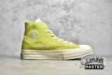 CONVERSE CHUCK TAYLOR ALL-STAR 70S RENEW HIGH MOSS/MOSS/NATURAL/BLACK 165421C