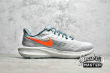 NIKE AIR ZOOM PEGASUS 39 LIGHT GREY/DARK GREEN/ORANGE DH4071-003