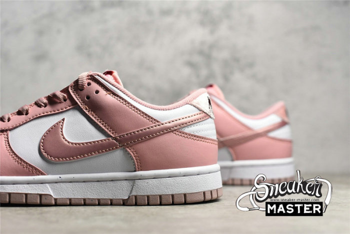NIKE SB DUNK LOW GS WHITE/PINK VELVET/WHITE DO6485-600