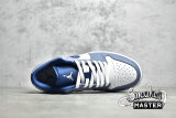 NIKE AIR JORDAN 1 LOW ASHEN SLATE/MYSTIC NAVY/WHITE 553558-414