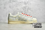 ADIDAS SUPERSTAR EXCLUSIVE DENIM X LEVI'S WASHED LIGHT BLUE/RED/BEIGE GE4988