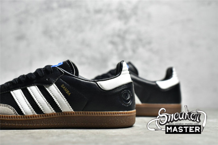 ADIDAS SAMBA VEGAN SHOES FOOTWEAR WHITE/CORE BLACK-GUM FX9042