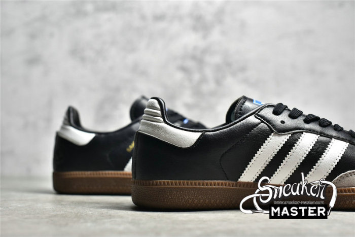 ADIDAS SAMBA VEGAN SHOES FOOTWEAR WHITE/CORE BLACK-GUM FX9042