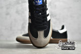 ADIDAS SAMBA VEGAN SHOES FOOTWEAR WHITE/CORE BLACK-GUM FX9042