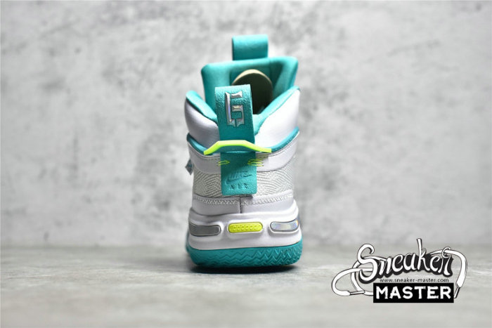 NIKE GUO AILUN X AIR JORDAN 36 PF GLOBAL GAME WHITE/TEAL/LIME GREEN DM0796-107