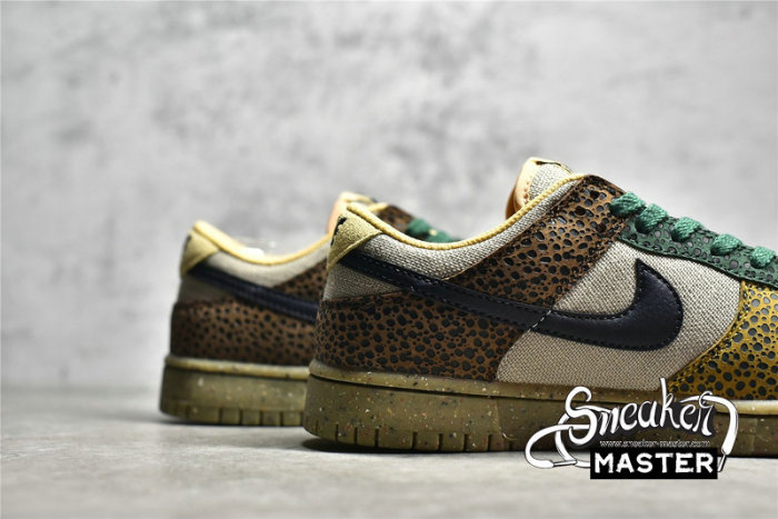 NIKE SB DUNK LOW GOLDEN MOSS CACAO WOW/OFF NOIR/GORGE GREEN DX2654-200