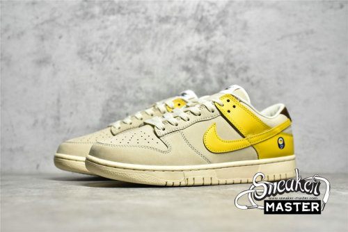 NIKE SB DUNK LOW LX BANANA COCONUT MILK/VIVID SULFUR/CACAO WOW DR5487-100