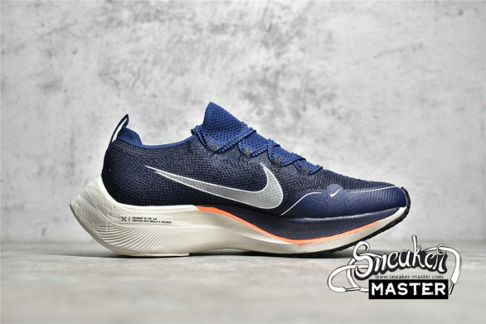 NIKE ZOOM VAPORFLY NEXT％ 4 FLYKNIT BRIGHT CRIMSON/NAVY BLUE/WHITE DM4386-995