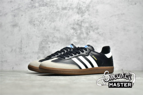 ADIDAS SAMBA VEGAN SHOES FOOTWEAR WHITE/CORE BLACK-GUM FX9042
