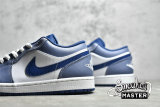 NIKE AIR JORDAN 1 LOW ASHEN SLATE/MYSTIC NAVY/WHITE 553558-414