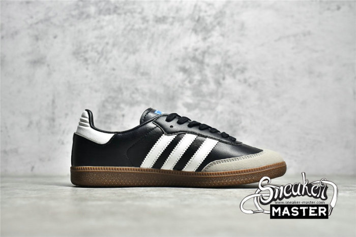 ADIDAS SAMBA VEGAN SHOES FOOTWEAR WHITE/CORE BLACK-GUM FX9042