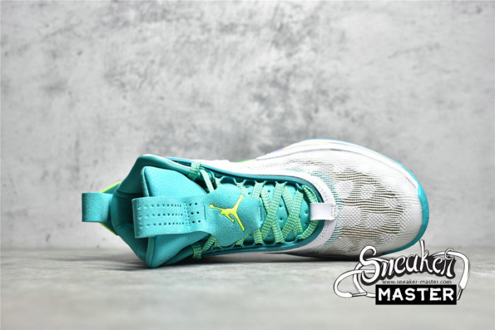 NIKE GUO AILUN X AIR JORDAN 36 PF GLOBAL GAME WHITE/TEAL/LIME GREEN DM0796-107