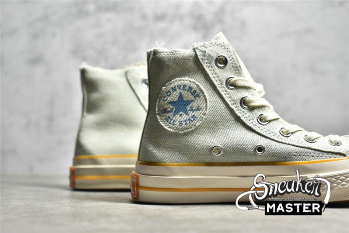 CONVERSE CHUCK TAYLOR ALL-STAR 70S HIGH WASHED DENIM LIGHT BLUE/INDIGO OXIDE/EGRET A02287C
