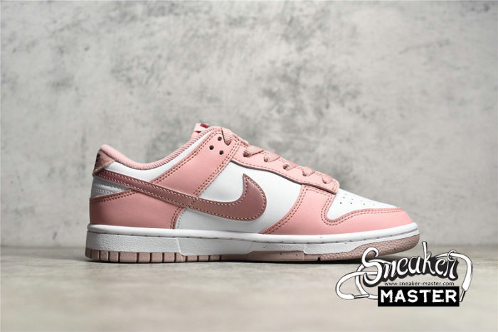 NIKE SB DUNK LOW GS WHITE/PINK VELVET/WHITE DO6485-600