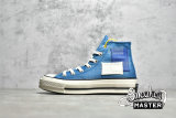 CONVERSE CHUCK TAYLOR ALL-STAR 70S HIGH PATCHWORK BLUE/WHITE/BLACK A00733C