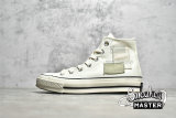 CONVERSE CHUCK TAYLOR ALL-STAR 70S HIGH PATCHWORK EGRET/LIGHT BONE A00734C