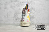 CONVERSE CHUCK TAYLOR ALL-STAR 70S HIGH PRIDE WHITE/UNIVERSITY RED/MULTI-COLOR A02266C