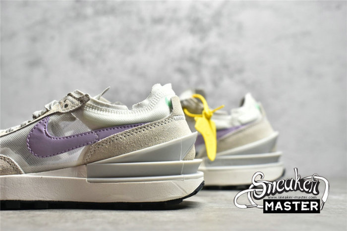 NIKE WAFFLE ONE SUMMIT WHITE/LIGHT BONE/GREEN GLOW/INFINITE LILAC DC2533-101