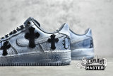 NIKE AIR FORCE 1 LOW X CHROME HEARTS GREY/BLACK/BLUE