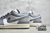 NIKE AIR JORDAN 1 LOW VINTAGE GREY STEALTH/WHITE/SAIL 553558-053