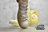 CONVERSE CHUCK TAYLOR ALL STAR 70S HIGH LEMON YELLOW/LEMON YELLOW/WHITE A02428C