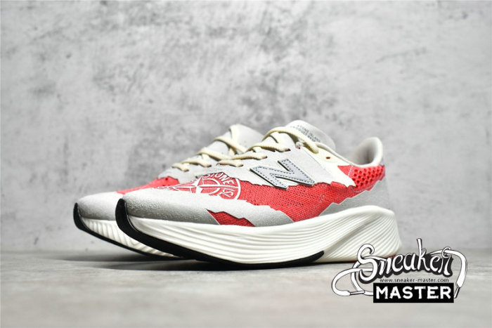 NEW BALANCE STONE ISLAND X TOKYO DESIGN STUDIO X FUELCELL RC ELITE V2 RAIN CLOUD/ENERGY RED MSRCELST