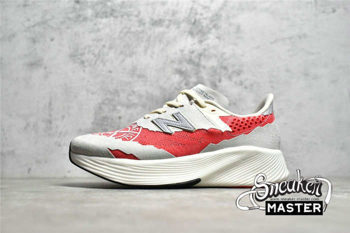 NEW BALANCE STONE ISLAND X TOKYO DESIGN STUDIO X FUELCELL RC ELITE V2 RAIN CLOUD/ENERGY RED MSRCELST