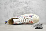CONVERSE CHUCK TAYLOR ALL-STAR 70S HIGH PRIDE WHITE/UNIVERSITY RED/MULTI-COLOR A02266C
