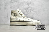 CONVERSE CHUCK TAYLOR ALL-STAR 70S HIGH PATCHWORK EGRET/LIGHT BONE A00734C