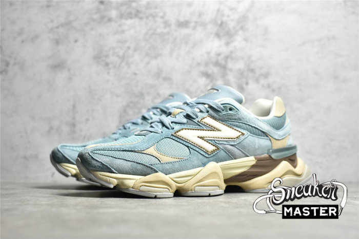 NEW BALANCE JOE FRESHGOODS X 9060 RUNNING SHOES LIGHT BLUE∕LIGHT KHAKI∕WHITE U9060FNB