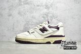 NEW BALANCE AIMÉ LEON DORE X 550 RUNNING SHOES BEIGE∕PURPLE∕BEIGE BB550AR1