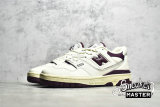 NEW BALANCE AIMÉ LEON DORE X 550 RUNNING SHOES BEIGE∕PURPLE∕BEIGE BB550AR1
