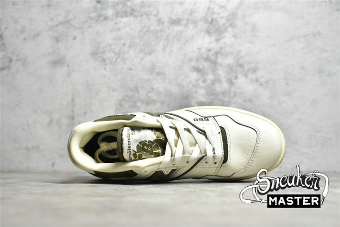 NEW BALANCE AIMÉ LEON DORE X 550 RUNNING SHOES WHITE∕OLIVE BB550AD1