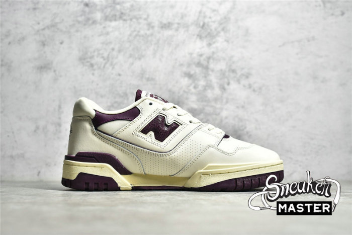NEW BALANCE AIMÉ LEON DORE X 550 RUNNING SHOES BEIGE∕PURPLE∕BEIGE BB550AR1