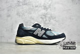 NEW BALANCE TEDDY SANTIS X 990V3 MADE IN USA NAVY/SPRING TIDE M990TE3