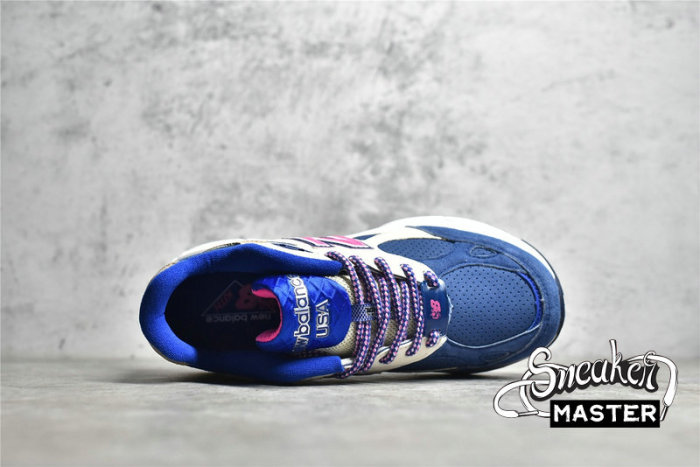 NEW BALANCE KITH X 990V3 MADE IN USA DAYTONA NAVY/SAIL/PINK/BROWN/BLUE M990KH3