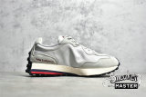NEW BALANCE 327 RUNNING SHOES WHITE∕WHITE∕RED MS327SC1