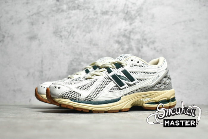 NEW BALANCE 1906R RUNNING SHOES WHITE/GREEN/BEIGE M1906RQ