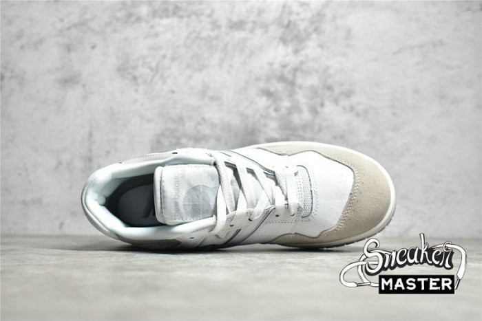 NEW BALANCE 550 RUNNING SHOES WHITE/SUMMER FOG/RAIN CLOUD BB550NCB