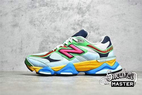 NEW BALANCE JOE FRESHGOODS X 9060 RUNNING SHOES MULTI-COLOR/RED U9060NBN