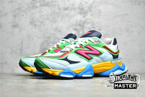 NEW BALANCE JOE FRESHGOODS X 9060 RUNNING SHOES MULTI-COLOR/RED U9060NBN